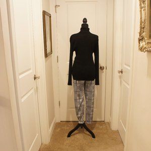 REDUCED New without Tags Stylish Black Checkered Slacks/ Pants Size 2x